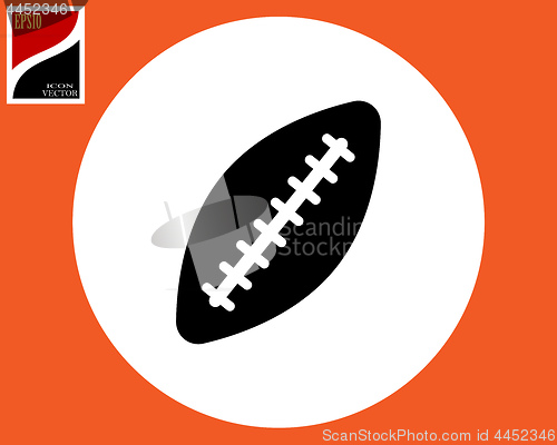 Image of Rugby ball icon