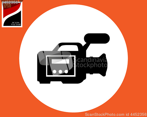 Image of video camera icon