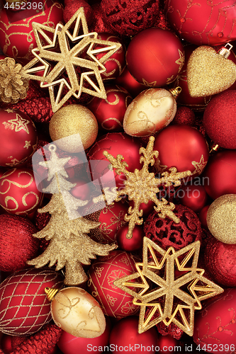 Image of Christmas Bauble Background