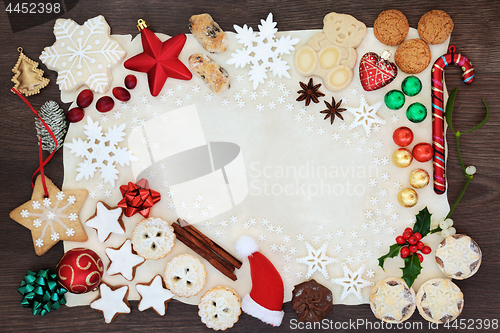 Image of Christmas Abstract Background 