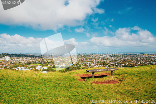 Image of Auckland view from Mt Eden