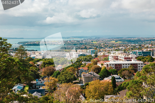 Image of Auckland view from Mt Eden