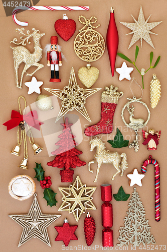 Image of Christmas Ornaments and Decorations