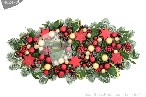 Image of Christmas Decorative Table Display