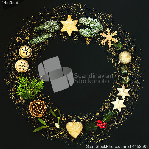 Image of Sparkling Christmas Wreath