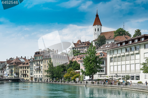 Image of View of the city Thun