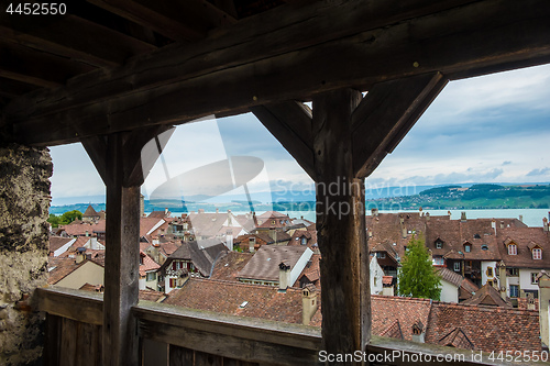 Image of View of the city Murten