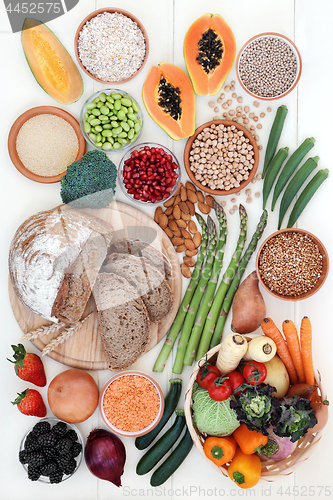 Image of Healthy High Fibre Food