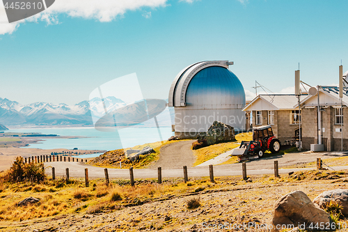 Image of Mt. john observatory at New Zealand