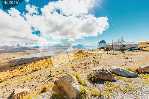 Image of Mt. john observatory at New Zealand