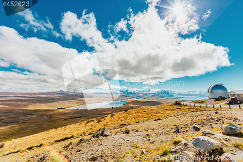 Image of Mt. john observatory at New Zealand