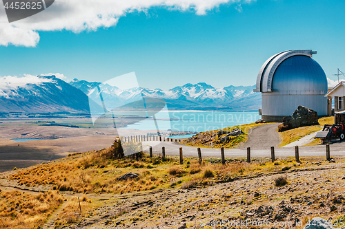 Image of Mt. john observatory at New Zealand