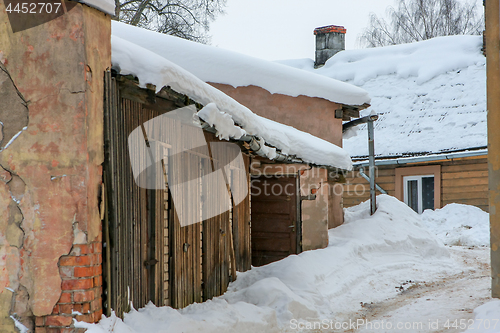 Image of Winter in town