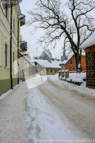 Image of Winter in town