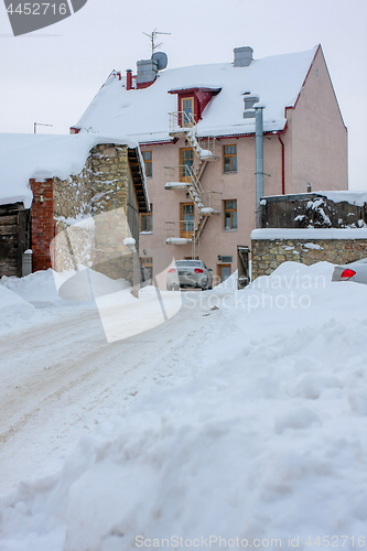 Image of Winter in town