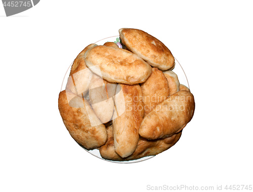 Image of fried pies with potatoes