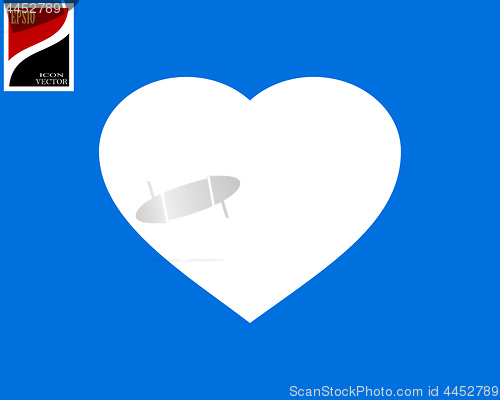 Image of heart vector icon