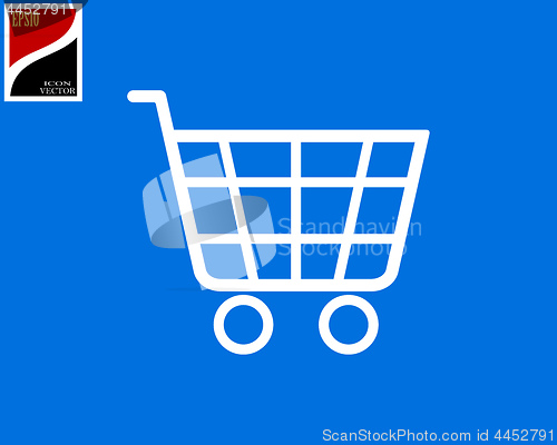 Image of supermarket shopping trolley