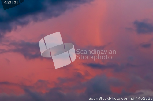 Image of Background of colourful sky