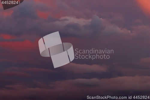 Image of Background of colourful sky