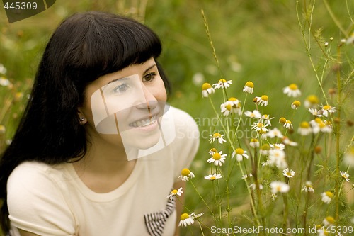 Image of girl n a meadow