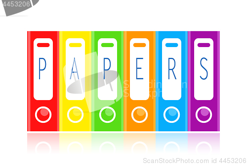 Image of Folders for papers