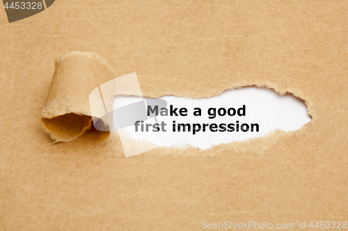 Image of Make A Good First Impression
