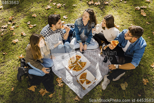 Image of Pizza with Friends