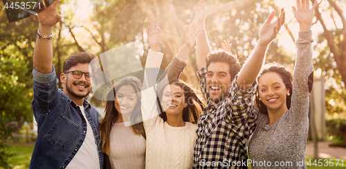 Image of Friends on the park