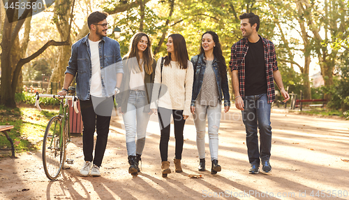 Image of Students in the park