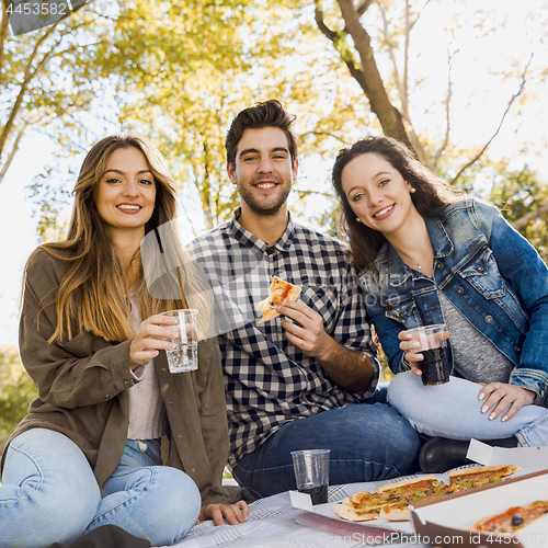 Image of Pizza with Friends