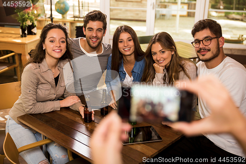 Image of Friends taking photos 