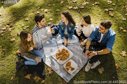 Image of Pizza with Friends