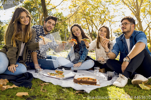 Image of Pizza with Friends