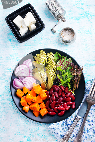 Image of ingredients for salad