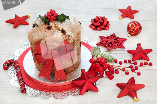 Image of Panettone Christmas Cake