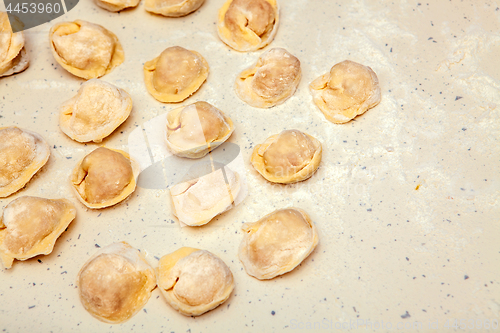 Image of preparation of dumplings 