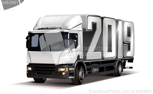 Image of truck with 2019