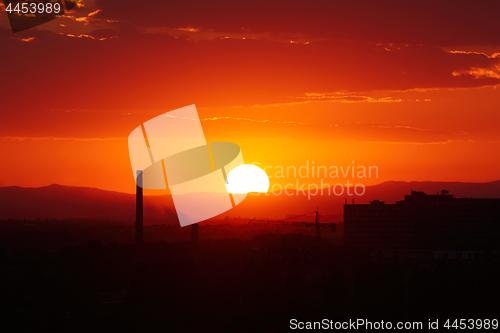 Image of Sunset in Plovdiv