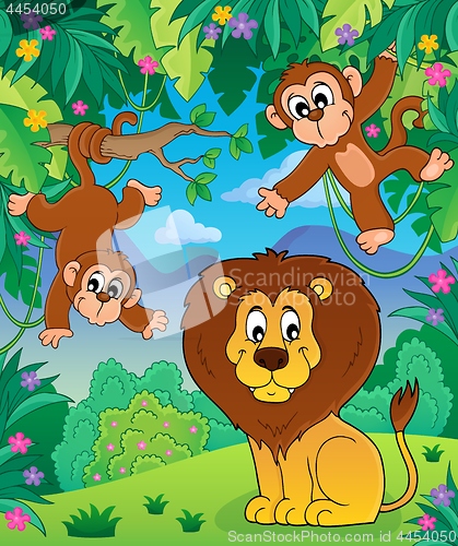 Image of Animals in jungle topic image 7