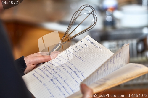 Image of Cooking recipe notes