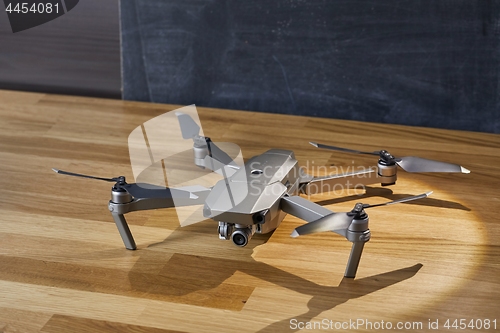 Image of Drone camera closeup