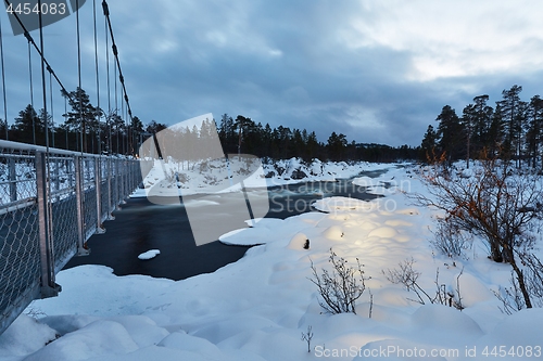 Image of Winter River Flow