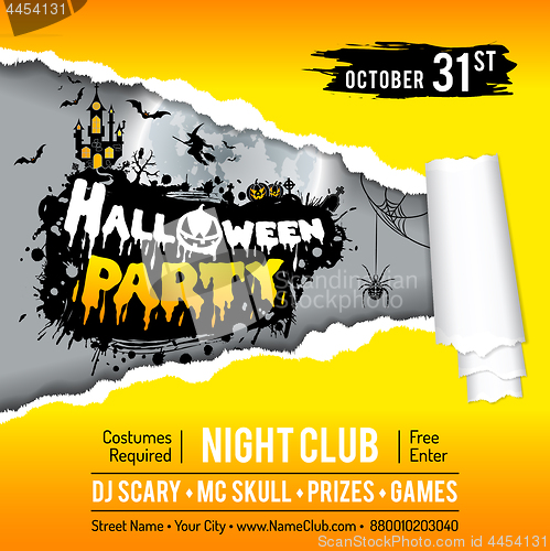 Image of Happy Halloween Party Poster