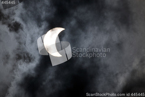 Image of Solar eclipse.