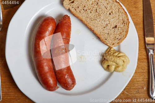 Image of Simple sausages dinner