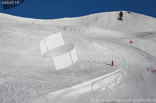 Image of Skiing slopes in the ALps