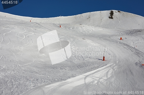 Image of Skiing slopes in the ALps