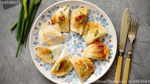 Image of Fried dumplings with meat