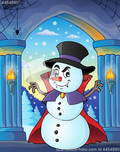 Image of Vampire snowman theme image 3